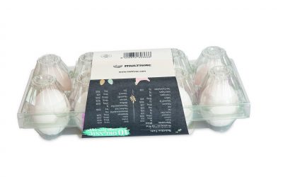 Effiziente Etikettierlösung für Eierverpackungen