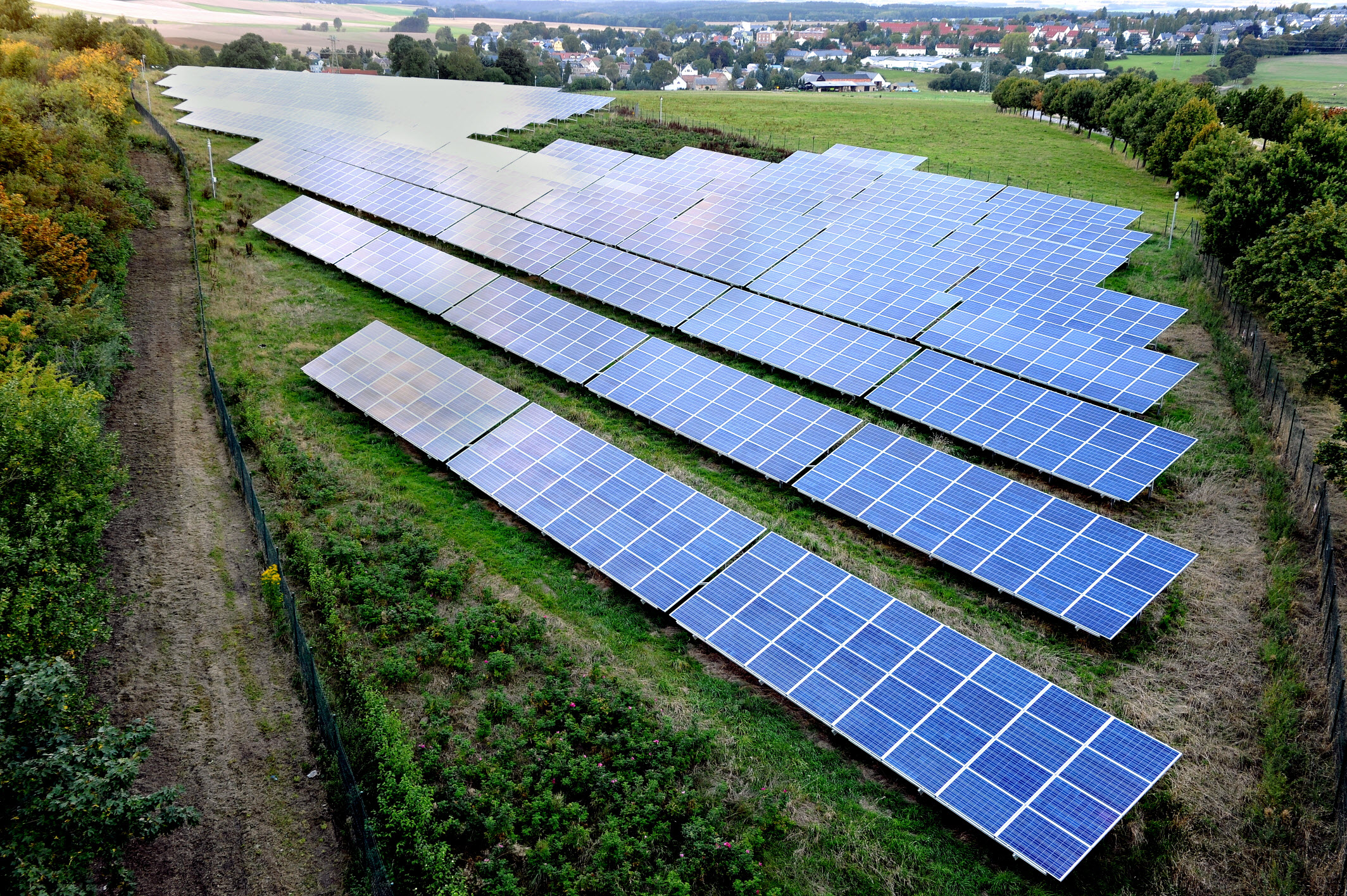 Wattner Solarkraftwerk Burgstädt 2