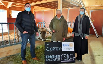 Spenden aus Rotary-Aktion überbracht