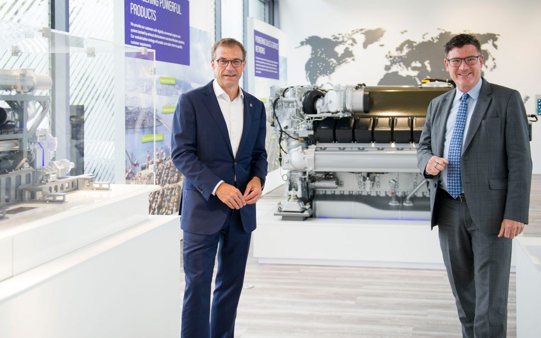 Innovationsbeauftragter der Bundesregierung besuchte Rolls-Royce