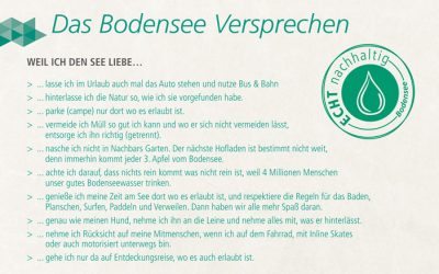 Mehr Nachhaltigkeit am Bodensee