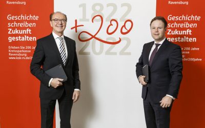 Kreissparkasse Ravensburg feiert Jubiläum