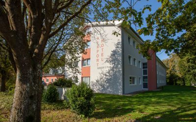 Geflüchtete Menschen kommen im Airporthotel Memmingerberg unter