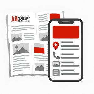 Digitales Firmenprofil + 4-seitige Firmenpräsentation