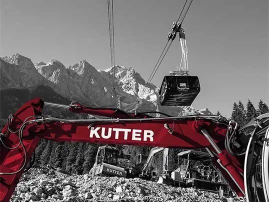 Baustelle der KUTTER Bauunternehmung in Memmingen