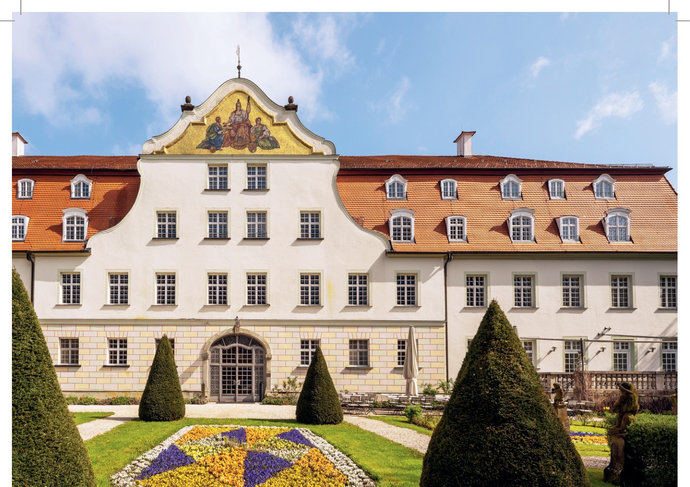 Schloss Lautrach Tagungshotel im Allgäu – Außenansicht