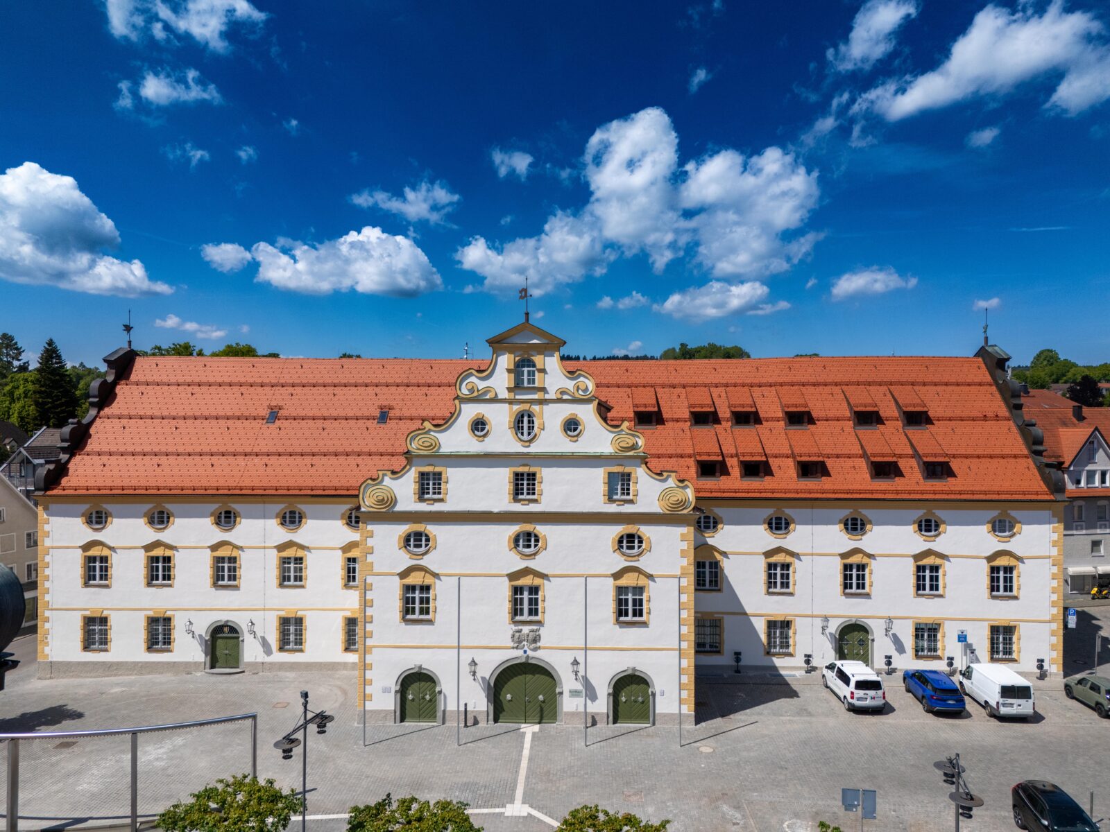 Innenraum des Kornhaus Kempten als moderne Eventlocation für Veranstaltungen im Allgäu