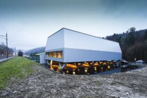 Stahlbauprojekt der Biedenkapp Stahlbau AG mit modernen Tragkonstruktionen