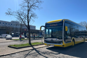 Ringbus der Kemptener Verkehrsbetriebe und Stadtbusnetz in Kempten als nachhaltige Alternative für Angestellte