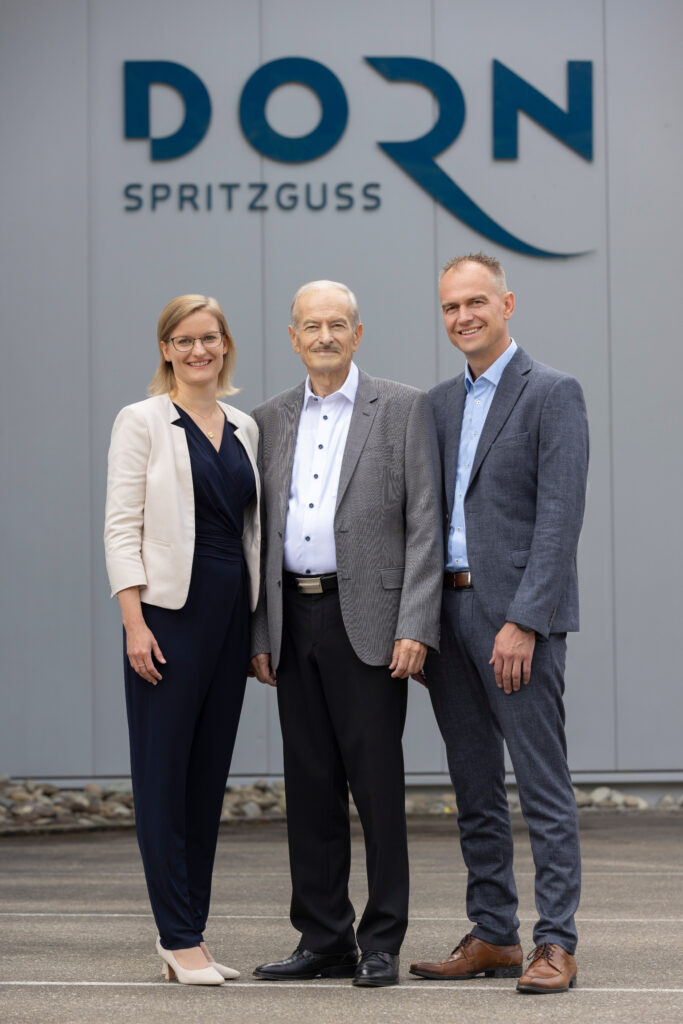 Carmen Dorn, Peter Dorn
und Peter Daniel Dorn (v.l.n.r.)