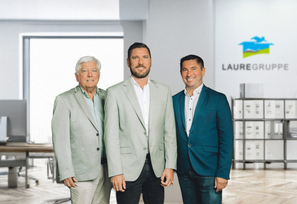 Die LAUREGRUPPE bündelt Immobilienvermittlung, Bauträger und nachhaltige Wohnkonzepte mit Infrarotheizung und Pauschalmiete.