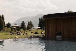 Berghotel Schlossanger Alp in Pfronten mit ALP SPA und Bergpanorama im Allgäu