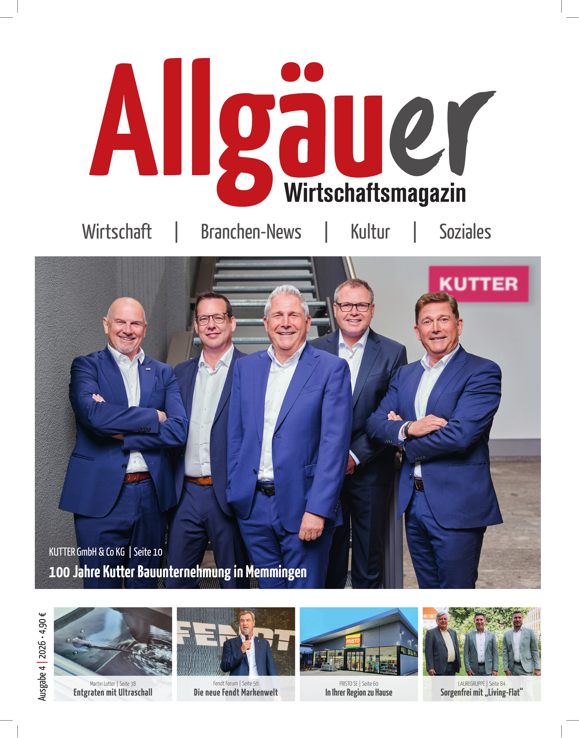 Allgäuer Wirtschaftsmagazin – Sonderplatzierungen