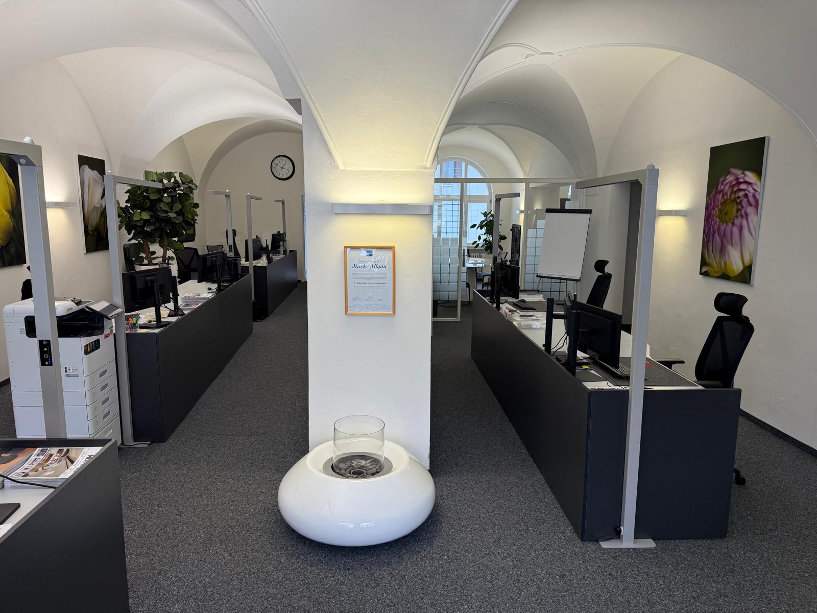 Eingangsbereich des Verlagsoffices